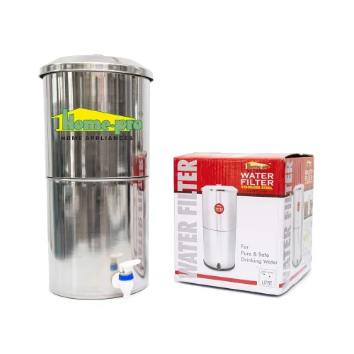 Image of Home-Pro - Gravity Water Filter and Purifier 30 Liters Total Capacity (15L Bottom & 15L Top) 