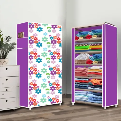 Image of Home Reserve 6-Shelf Collapsible Wardrobe (DIY)