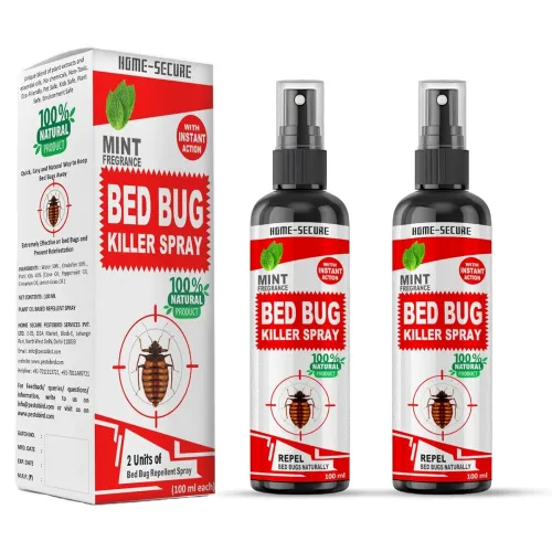 Image of Home-Secure bed bug Killer Spray | Powerfull Herbal bed bug Spray with Instant Action, Long Lasting Protection | Organic