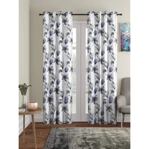 Image of Home Sizzler 2Pcs Door Curtains 9Feet