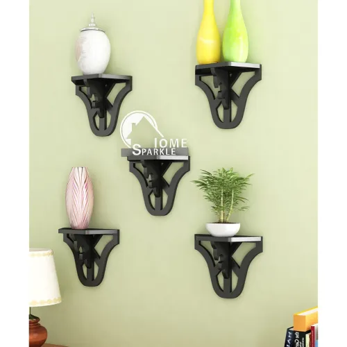 Image of Home Sparkle Wall Mount Shelves Set of 5