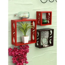 Home Sparkle Wooden Wall Shelve