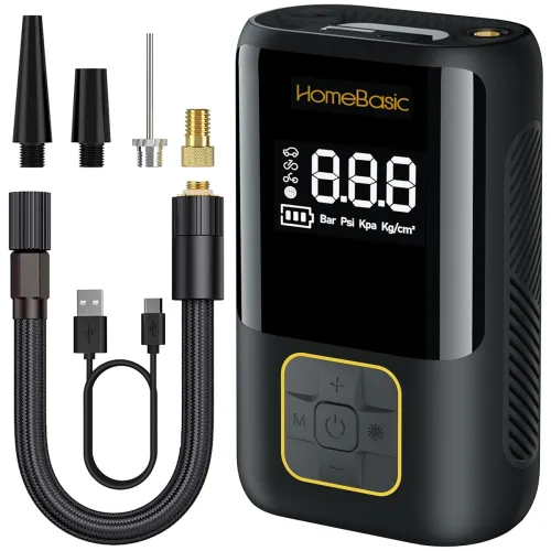 Image of HOMEBASIC 2X Cordless Tyre Inflator – 150 PSI