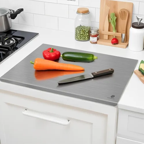 Image of HOMEBASIC 304 Stainless Steel Chopping Board 