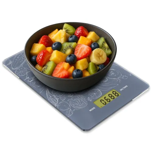Image of HOMEBASIC Digital Kitchen Weighing Scale 1g-5kg 