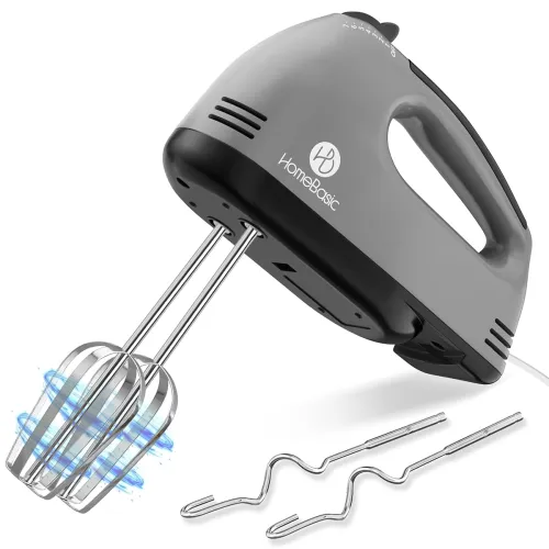 Image of HOMEBASIC Hand Mixer for Cake Baking 260W