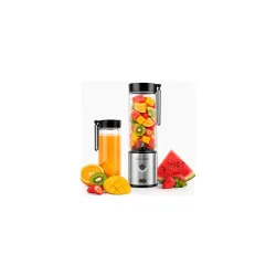 HOMEBASIC Portable Blender with Glass Jar