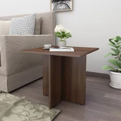 Home Centre Clary - Brown Solid Engineered Wood Side Table