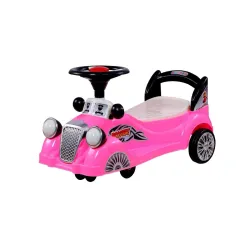 HOMECUTE Booster Magic Car | Baby Car | Kids Car | Toy Car | Push Car |Elegant Design |for Unisex Kids |3-6 Years Pink