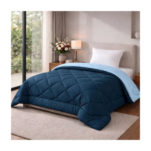 Image of HOMEKART 220 GSM Solid Plain Summer Microfiber AC Comforter