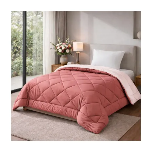Image of HOMEKART 220 GSM Microfiber Reversible Comforter for Single Bed,Ultra Soft