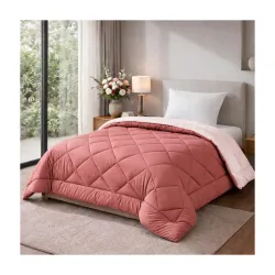 HOMEKART 220 GSM Microfiber Reversible Comforter for Single Bed,Ultra Soft
