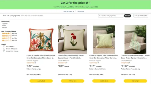 Image of Home & Kitchen Loot : Buy 1 Get 1 Free on Already Discount At Product 
