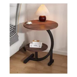 Homeland Design your Heritage Portable Laptop Table, Light Weight, Modern, Attachable to Bed and Sofa, Side Table, Night