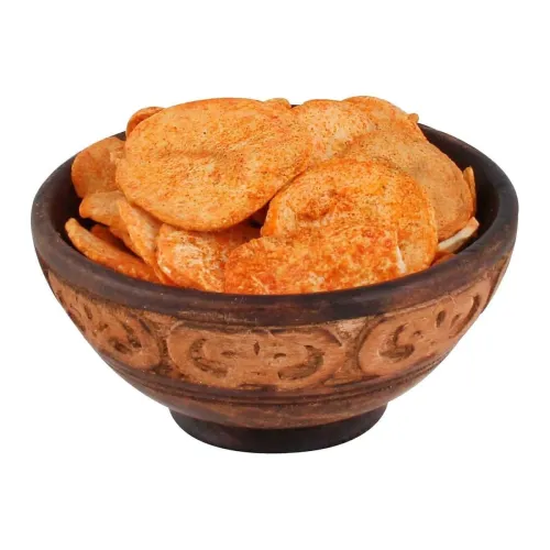 Image of GO KITCHEN House Homemade Rajasthani Famous Aalu Papdi Aalu Chips Spicy Tangy Blended with Red Chilli Spices (100g (Pack