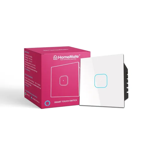 Image of HomeMate FR Grade Poly Carbonate Wi‑Fi Smart 24 A Touch Switch