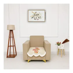 Homerz Premium Surya Series Sofa Cover | Stylish Sofa Protector | Durable Fabric | Anti-Stain & Washable Slipcover (Ex