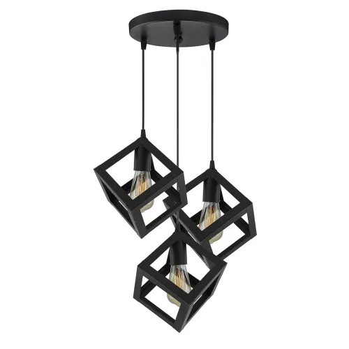 Image of Homesake 40W 3-Light Round Cluster Chandelier