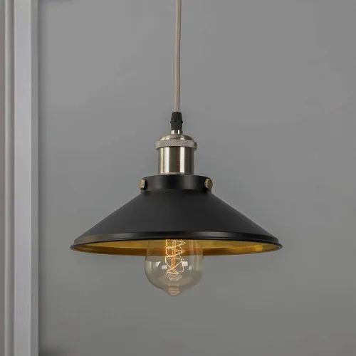 Image of Homesake Black Cone Nordic Pendant Light