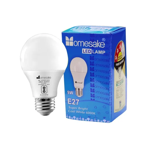 Image of Homesake®E27 LED Light Bulbs Cool White 6000k 9W Standard Edison Base Bulb,for Bedroom Living Room