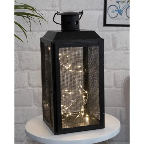 Image of Homesake® Iron Lantern and Tealight Holder