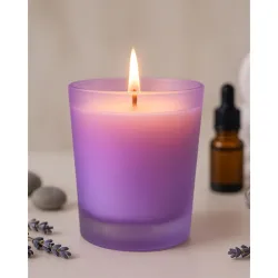 Homesake Lavender Scented Votive Glass Cand