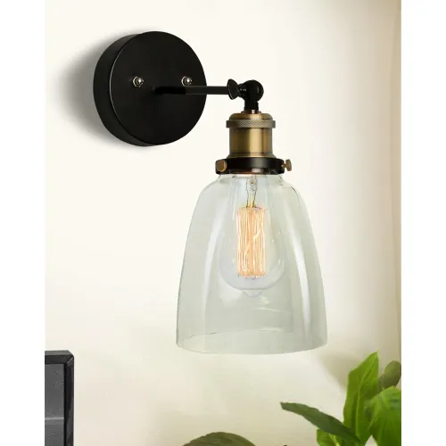 Image of Homesake Wall Light Hangings, Antique Home Decor Wall Lamp, Mandir Decorations Items, Balcony Decoration Items Outdoor, 
