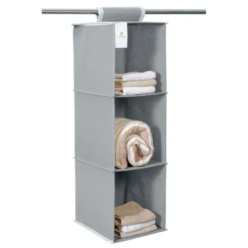 Image of HomeStrap 3-Shelf Closet Hanging Organizer