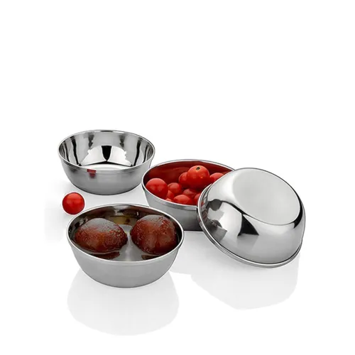 Image of HOMETALES Stainless Steel Vegetable Bowl 300ml