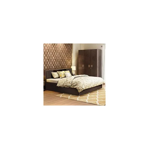 Image of HomeTown Tiago Engineered Wood Box Storage King Size Bed 