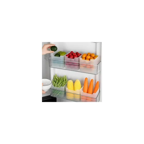 Image of HomeWiz 4-Piece Fridge Storage Box