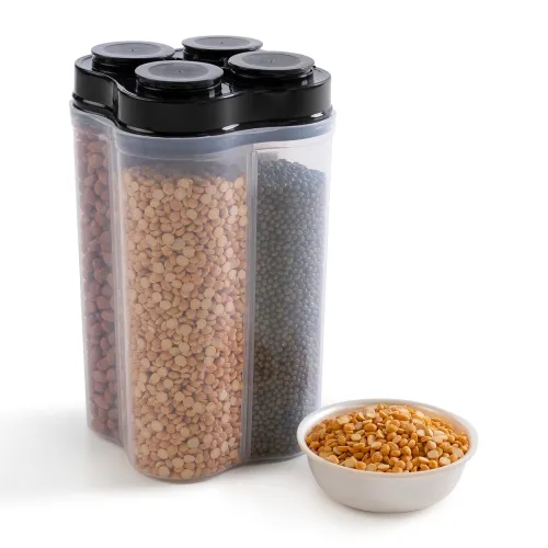 Image of HomeWiz 4 Section Kitchen Storage Box (2500ml)