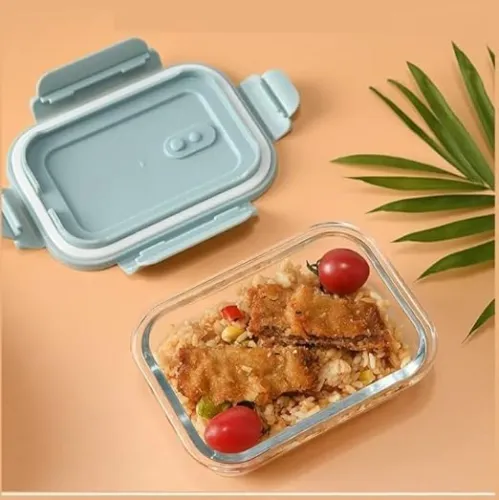 Image of HomeWiz Glass Lunch Box 