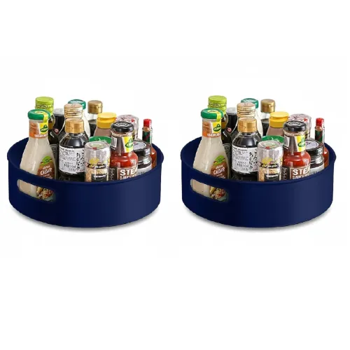 Image of HomeWiz Kitchen 360° Rotating Tray pack of 2