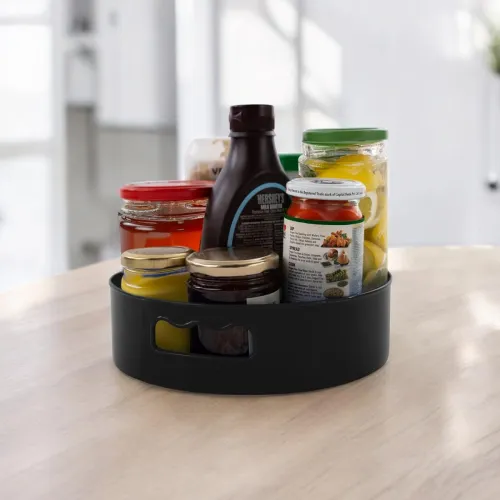 Image of HomeWiz Multi-Purpose 360° Rotating Organizer Tray 