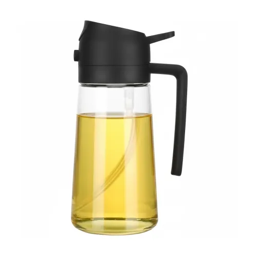 Image of HomeWiz Oil Spray Bottle for Cooking with Nozzle