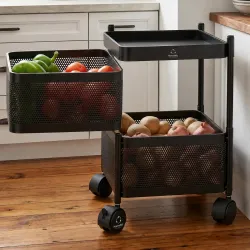 HomeWiz Square Kitchen Rack 2