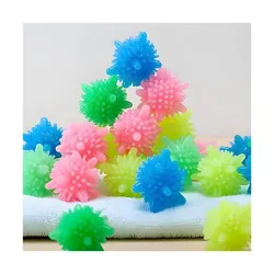 Homeybiz 10 Pcs Eco Laundry Ball Solid Colorful cleaner washing machine ball