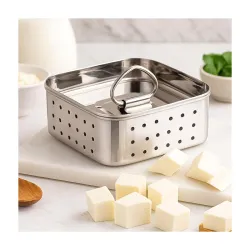 HOMEZE Stainless Steel Paneer Maker Press