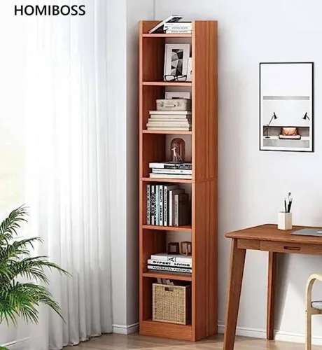 Image of HOMIBOSS 6-Layer Engineered Wood Multipurpose Bookshelf