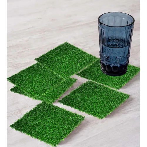 Image of Homitecture Artificial Grass Table Coasters So12