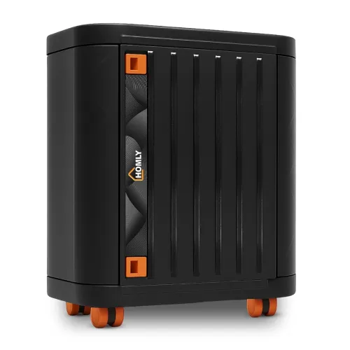 Image of Homly Inverter & Battery Trolley with Front Door