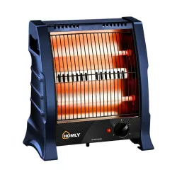 Homly Ritz 800 Watts Halogen Room Heater with Dual Heating Tubes | ISI Approved | Dual Heating Settings For 400W & 800 W