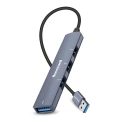Honeywell 4-in-1 Ultra Slim USB Hub (1x USB 3.0 + 3x USB 2.0)