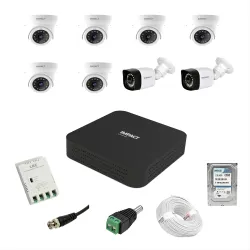Honeywell 8-Camera 2MP CCTV Kit