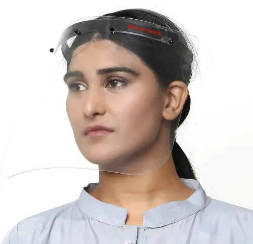 Image of Honeywell 800 Microns Premium Face Shield for Men and Women with Adjustable