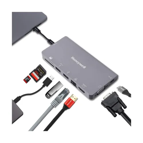 Image of Honeywell 8‑in‑1 Type‑C Ultra Dock – 4K HDMI