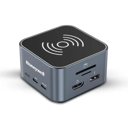 Image of Honeywell New Launch 12-in-1 Type C Dock with 4K HDMI, MagSafe Wireless 15W,