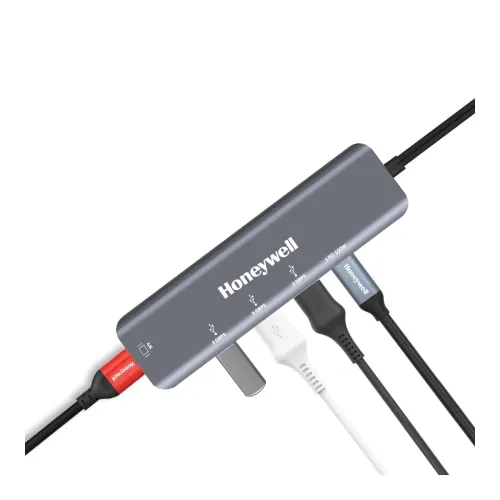 Image of Honeywell New Launch 5-in-1 Type C Docking Station with 4K HDMI Port, 3xUSB 3.0 Port & Type C 3.0 PD 100W, for All Type 