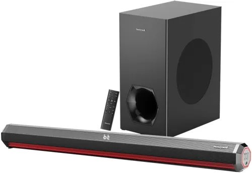 Image of Honeywell Trueno U4000 240 W Bluetooth Soundbar (Black, 2.1 Channel)